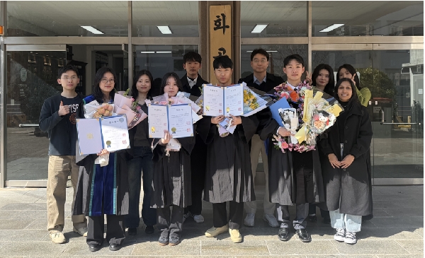 2026.02 졸업식(진형, 승우, 예빈, 부경) main image